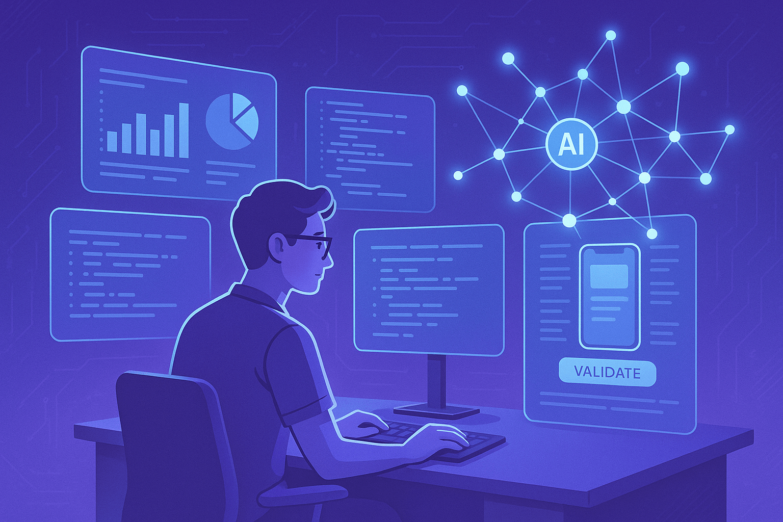 Validating Startup Idea with AI-Enabled Development